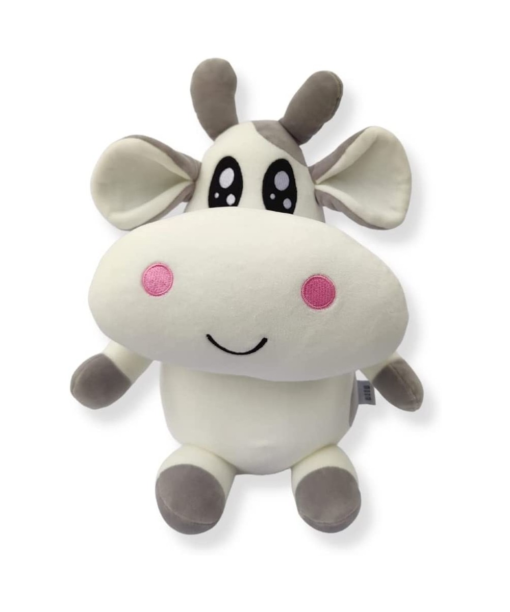 Cute Cow Plush Soft Cute Cow Stuffed Animals Toy Gifts Cute Animal Toy Pillow Cute Stuffed Cow Hugging Pillow Gift for Kids B...