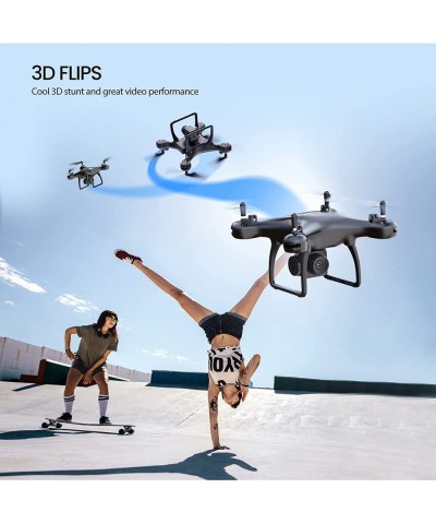 D28 Drone with Camera for Adults Kids and Beginners RC Quadcopter Helicopter with 1080P WiFi HD Live Video Altitude Hold Head...