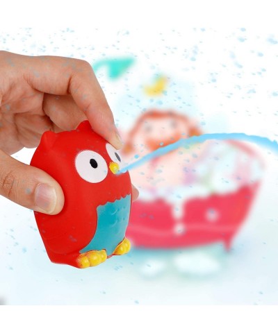 Set of 18 Animals Bath Squirters Toy Set for Toddler Colorful Assorted Sea Animals Flower Floating Bathtub Squirter Toys for ...