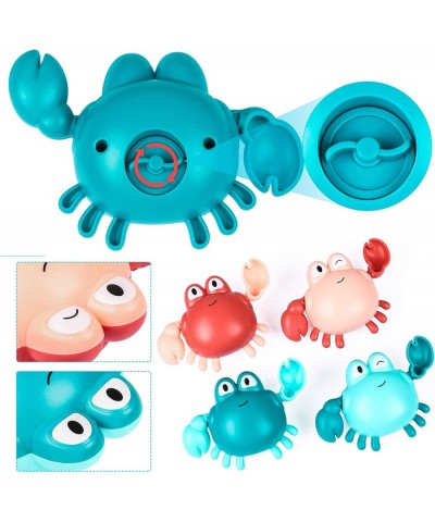 Bath Toys 4 Pcs Wind-up Swimming bathtub crab toy Baby Toys for 3-6 Year Old Boy Toddler toys Gifts Toys - Pool for Toddlers ...