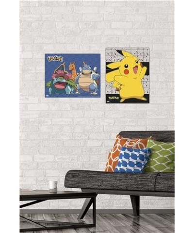 Pokemon Decorations Bundle Pokemon Party Favors Set - 2 Pack Pokemon Posters for Boys Girls Room Pokemon Room Decorations wit...