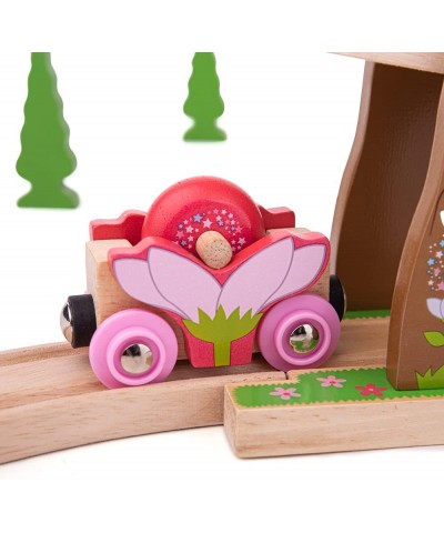 Wooden Pixie Dust Tree House - Wooden Train Set Accessories $75.96 Toy Train Set Tracks