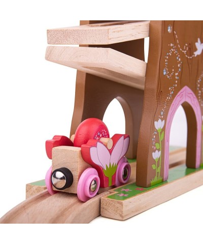 Wooden Pixie Dust Tree House - Wooden Train Set Accessories $75.96 Toy Train Set Tracks