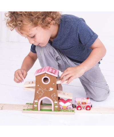 Wooden Pixie Dust Tree House - Wooden Train Set Accessories $75.96 Toy Train Set Tracks