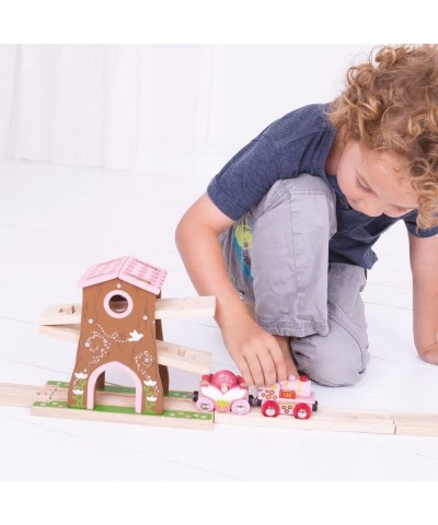 Wooden Pixie Dust Tree House - Wooden Train Set Accessories $75.96 Toy Train Set Tracks