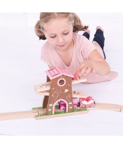 Wooden Pixie Dust Tree House - Wooden Train Set Accessories $75.96 Toy Train Set Tracks