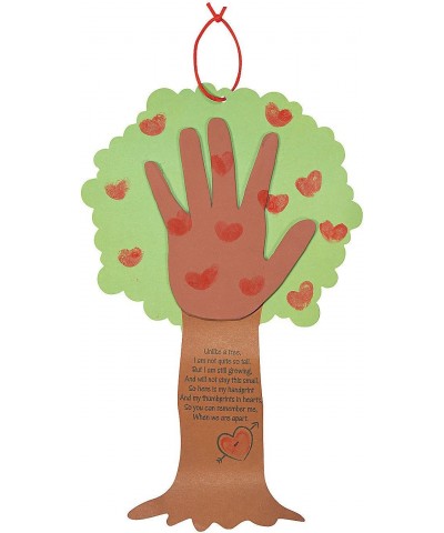 Valentine Tree Thumbprint Poem Sign Craft Kit - Makes 12 - Valentine's Day Crafts for Kids $25.83 Craft Kits