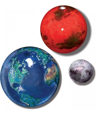 Earth Mars And Moon To Scale Box Set $52.62 Dice & Marble Games