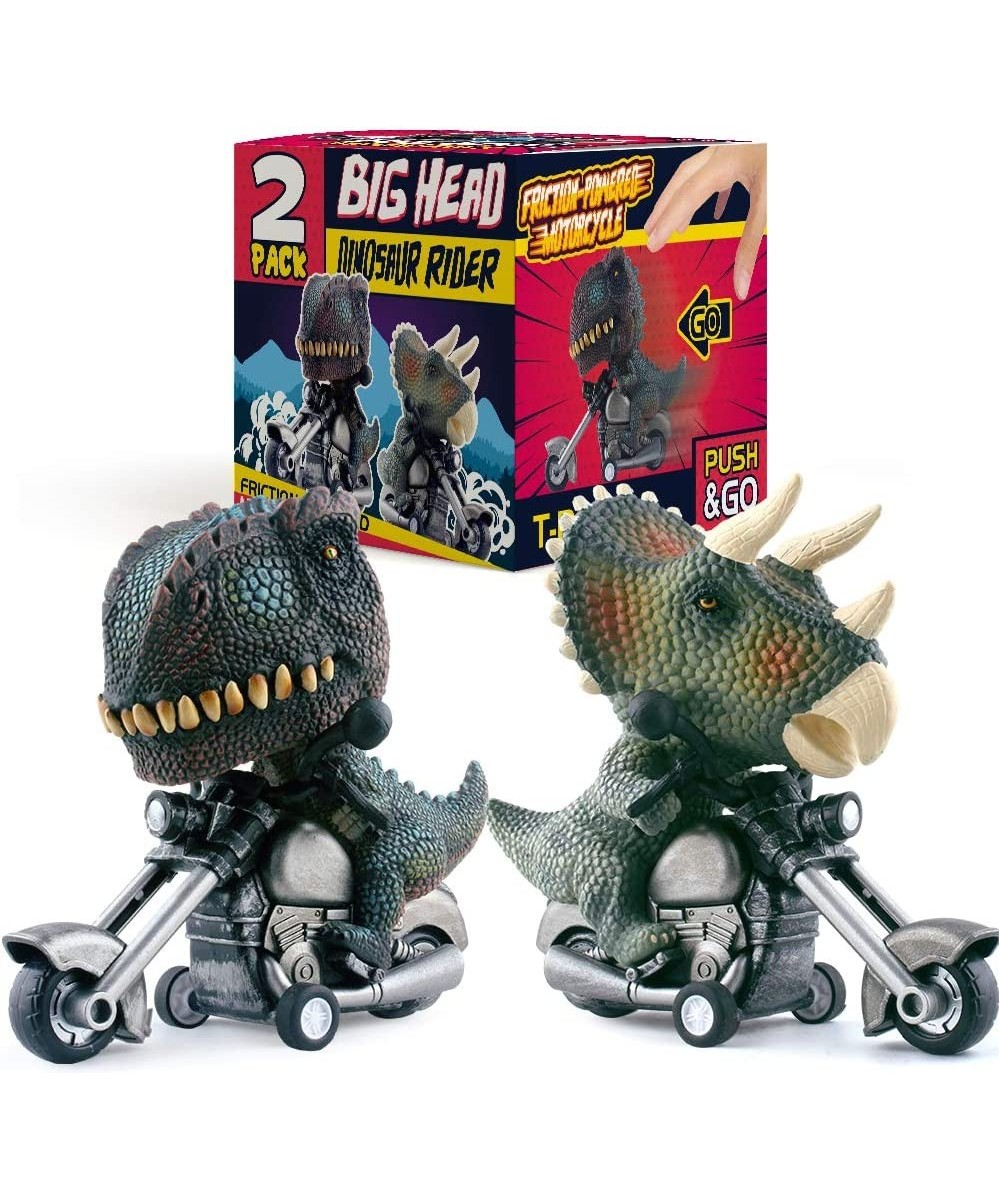 Dinosaur Toy Cars 2 Pack Friction Powered Motorcycle Game T-Rex and Triceratops Monster Dino Toys for Boys Age 3 4 5 6 7 $17....