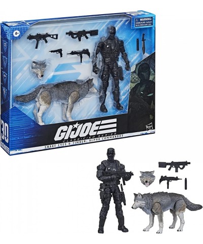 G.I. Joe Classified Series - Snake Eyes & Timber: Alpha Commands 30 Figures - Premium Collectible 6" Scale Toys in Packaging ...