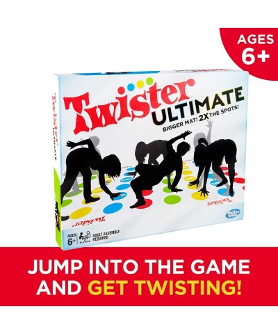 Twister Ultimate: Bigger Mat More Colored Spots Family Kids Party Game Age 6+ Compatible with Alexa (Amazon Exclusive) $39.82...