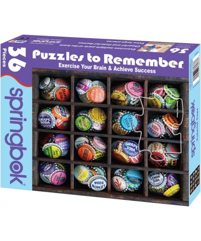 Springbok's 36 Piece Jigsaw Puzzle Colorful Caps - Made in USA $29.34 Jigsaw Puzzles