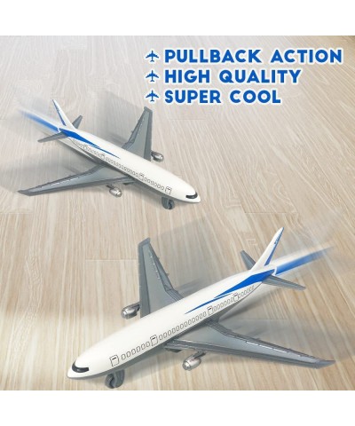 Pullback Airplane Toys for Boys and Girls Set of 2 Diecast 5 Inch Pull Back Plane Toys for Kids Great Birthday Party Favors f...