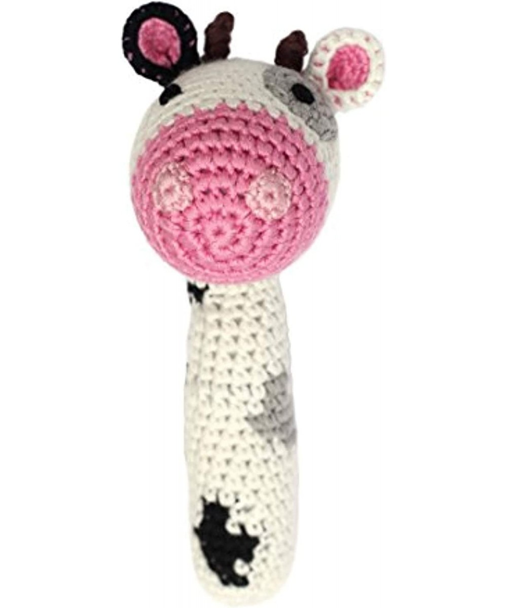 Organic Baby Rattle - Cow $26.59 Baby Rattles & Plush Rings