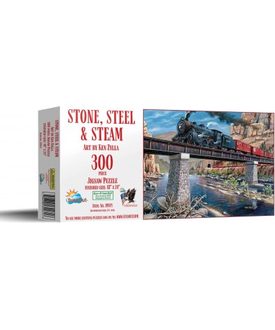 Stone Steel Steam 300 pc Jigsaw Puzzle $29.40 Jigsaw Puzzles