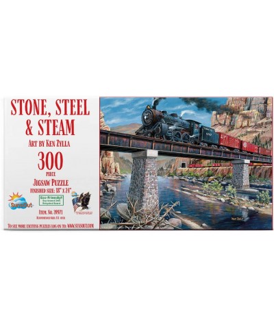 Stone Steel Steam 300 pc Jigsaw Puzzle $29.40 Jigsaw Puzzles