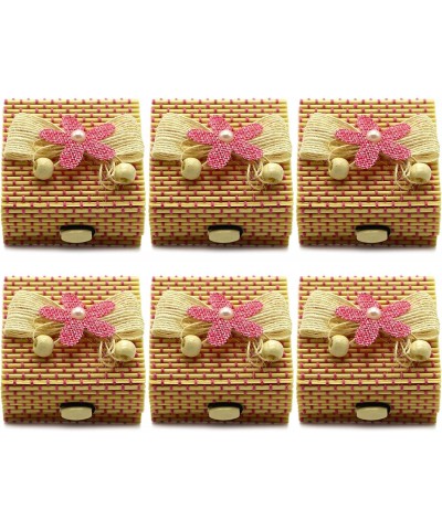 Mini Chests: Tiny Party Favor Pink Chests for Easter Weddings and More - Small Craft Chest Set for Candy and Favors - 6 Pack ...