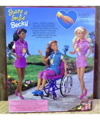 Becky Share a Smile Special Edition Doll (1996) $72.49 Dolls