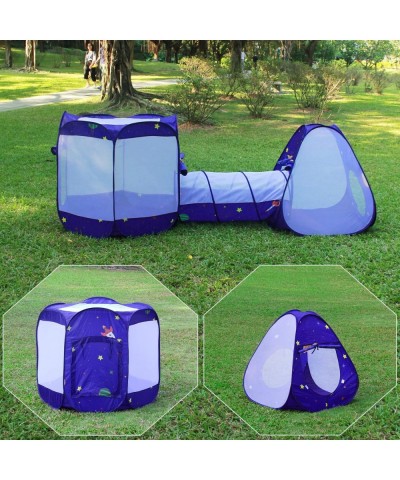 3 in 1 Pop up Tunnel Tent for Kids Play Indoor Outdoor for Children Toddler Boys Girls (Purple-Tent) $73.33 Kids' Play Tents ...