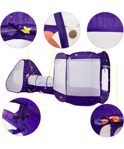 3 in 1 Pop up Tunnel Tent for Kids Play Indoor Outdoor for Children Toddler Boys Girls (Purple-Tent) $73.33 Kids' Play Tents ...