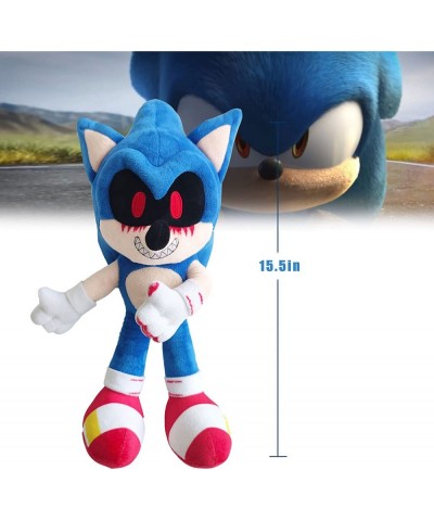 15.5 Inch Sonic Exe Plush Evil Sonic.exe Stuffed Plush Toy Sonic The Hedgehog Plush Gifts for Fans (Blue) $37.53 Plush Figure...