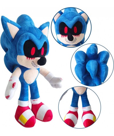 15.5 Inch Sonic Exe Plush Evil Sonic.exe Stuffed Plush Toy Sonic The Hedgehog Plush Gifts for Fans (Blue) $37.53 Plush Figure...