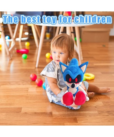 15.5 Inch Sonic Exe Plush Evil Sonic.exe Stuffed Plush Toy Sonic The Hedgehog Plush Gifts for Fans (Blue) $37.53 Plush Figure...