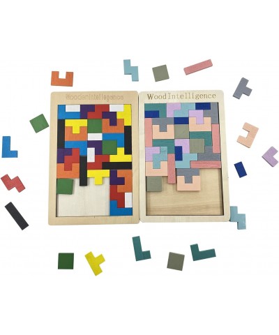 Wooden Russian Blocks Puzzle for Kids and Adults Tangram Jigsaw 2Pcs. $17.60 Jigsaw Puzzles