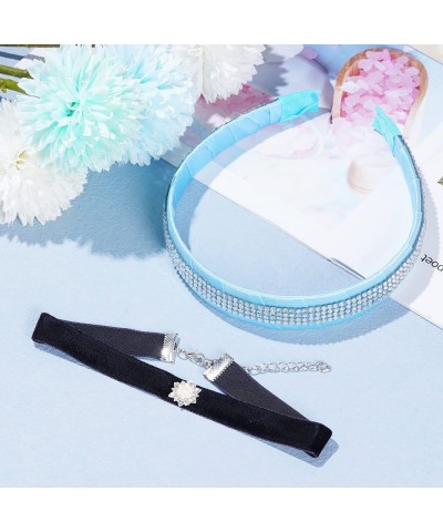 Princess Costume Headband Choker Set for Women Girls Halloween Cosplay Party Dress Up Accessories $15.16 Kids' Costumes