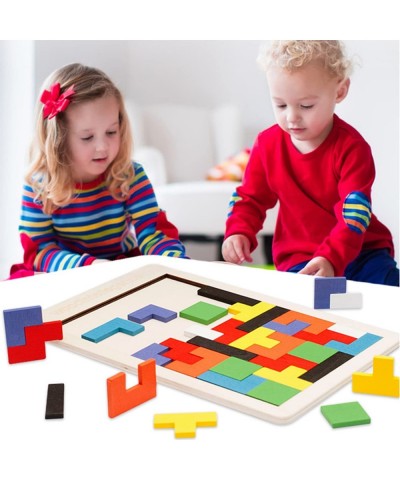 Wooden Russian Blocks Puzzle for Kids and Adults Tangram Jigsaw 2Pcs. $17.60 Jigsaw Puzzles