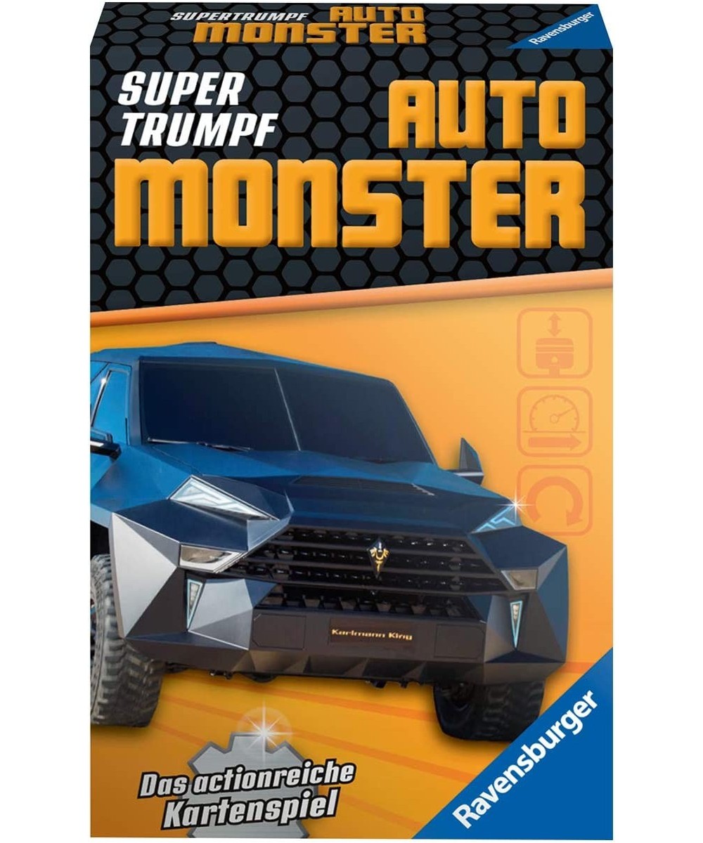 Card Game Super Tump Car Monster 20690 Quartet and Trump Game for Technology Fans from 7 Years $19.71 Card Games