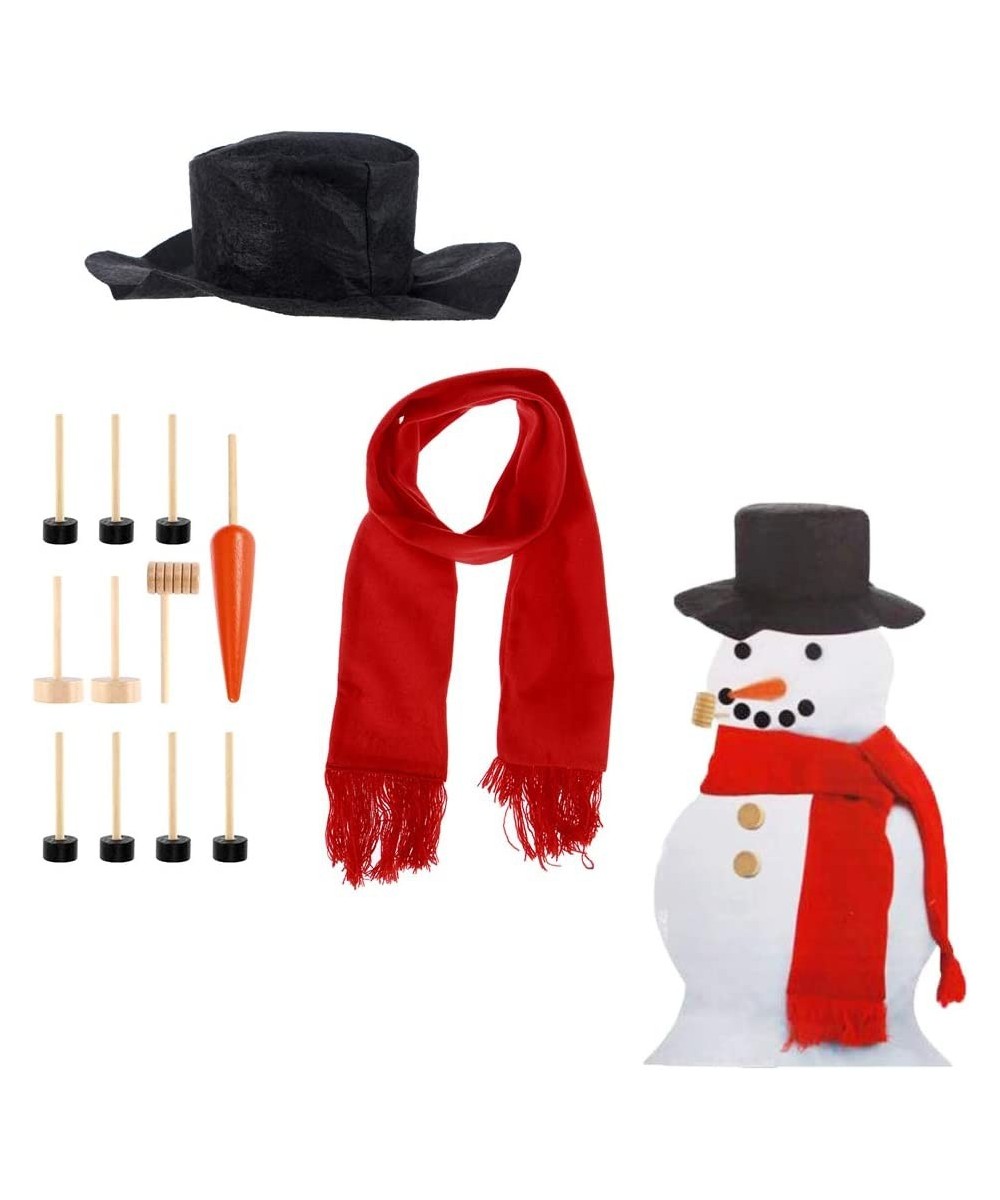 Snowman Kit Snowman Making Kits Snowman Building Kit for Kids and Adults 13 pcs $23.27 Kids' Drawing & Writing Boards