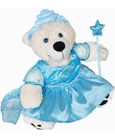 Blue Snow Princess Dress Like Frozen ELSA Teddy Bear Outfit Clothes with Wand and Tiara FITS 15" 16" fits Build a Bear $34.46...