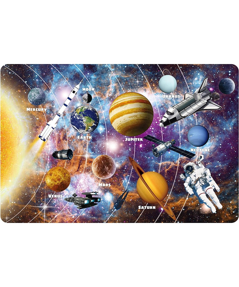 Kids Puzzle Toy Puzzles for Kids Ages 3+ Solar System Floor Puzzle Raising Children Recognition &Promotes Hand-Eye Coordinati...