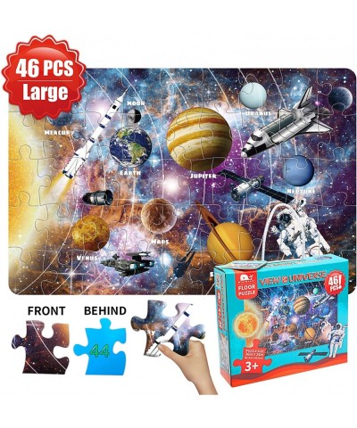 Kids Puzzle Toy Puzzles for Kids Ages 3+ Solar System Floor Puzzle Raising Children Recognition &Promotes Hand-Eye Coordinati...