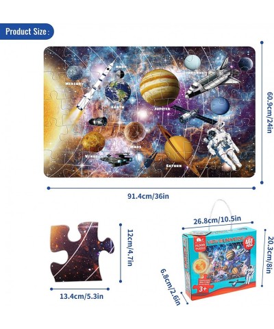 Kids Puzzle Toy Puzzles for Kids Ages 3+ Solar System Floor Puzzle Raising Children Recognition &Promotes Hand-Eye Coordinati...