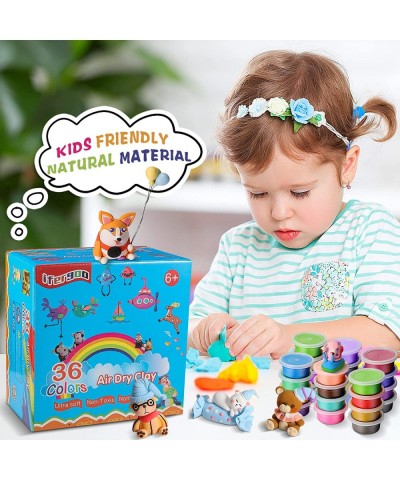 Modeling Clay Kit - 36 Colors Magic Air Dry Ultra Light Clay Safe & Non-Toxic Great Toy Gift for Boys and Girls $33.89 Kids' ...