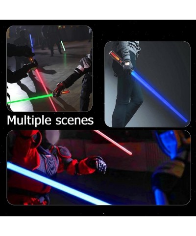 Lightup Saber 3 Packs 3 Colors LED Light Sword with Sound (Motion Sensitive) Extendable and Realistic Handle FX Lightup Saber...