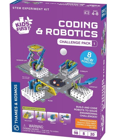 Kids First Coding & Robotics: Challenge Pack 1 Science Experiment Kit for Early Learners | Expansion Pack for Kids First Codi...