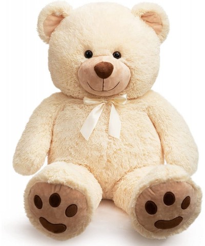 Giant Teddy Bear Stuffed Animals Cuddly Plush Toy Big Smile Bear Gifts for Kids Beige 39 inch $63.32 Stuffed Animals & Teddy ...