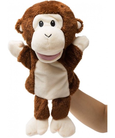 Hand Puppets Monkey Animal Puppets Zoo Plush Animal Toys 13 Inches $20.26 Hand Puppets