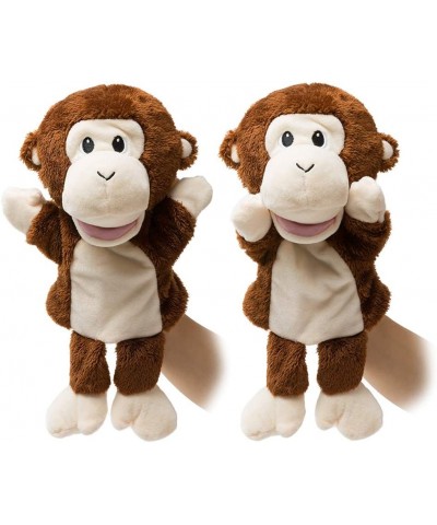 Hand Puppets Monkey Animal Puppets Zoo Plush Animal Toys 13 Inches $20.26 Hand Puppets