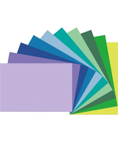 Heavyweight Construction Paper Cool Assorted Colors 12" x 18" 50 Sheets (102943) $21.75 Kids' Drawing & Writing Boards