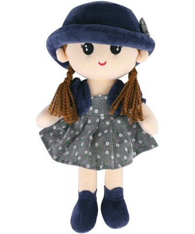 Cute Plush Girls Doll Soft Dress Up Rag Doll Sitting Girl Stuffed Doll Figure Toy Playdate Friend Cuddle Pillow Buddy Sleepin...