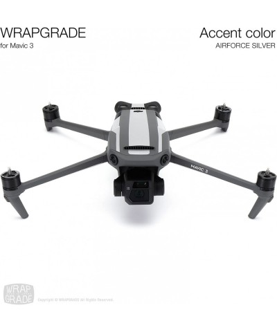 Skin Stickers for Mavic 3 | Accent Color (Airforce Silver) $38.57 Remote & App Controlled Vehicles