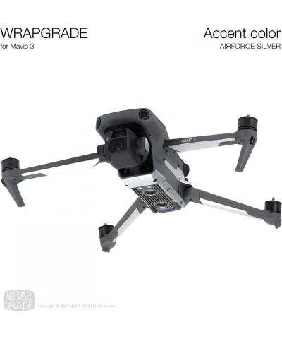 Skin Stickers for Mavic 3 | Accent Color (Airforce Silver) $38.57 Remote & App Controlled Vehicles