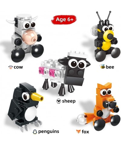 Building Blocks Animals 10 in 1 STEM Building Bricks Animals Toys Learning Set Party Favors for Kids Prizes for Kids Classroo...