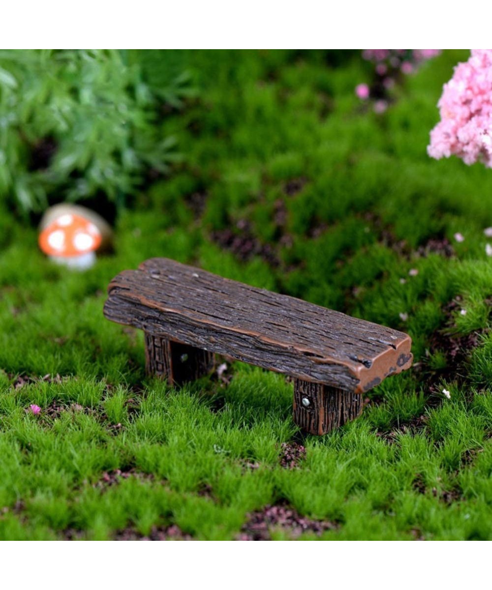 Retro Benches Miniature Garden Bonsai Ornaments Dollhouse Decoration $16.73 Dollhouse Accessories