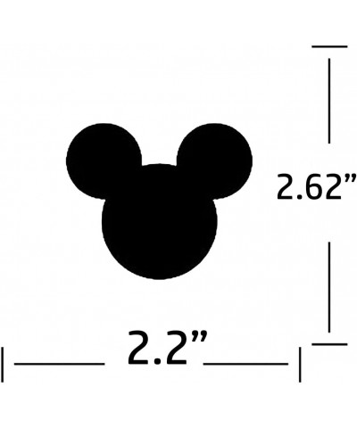 2.2 x 2.62 inch Mickey Mouse Chalkboard Labels 350 Mickey Blackboard Wall Decals for Mickey Mouse Themed Birthday Party Micke...