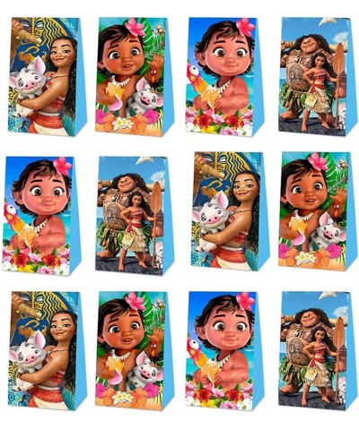 12Pack Moana Party Gift Bags Candy Bags Moana Party Supplies Moana Birthday Party Decoration $21.73 Kids' Party Favor Sets